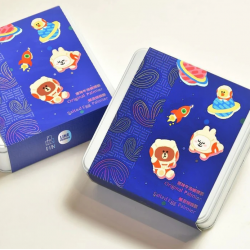  LINE FRIENDS 聯名款蝴蝶酥